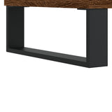 Comodini 2pz Rovere Marrone 40x35x50 cm in Legno truciolato