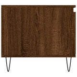 Tavolino da Salotto Rovere Marrone100x50x45cm Legno truciolato