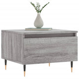 Tavolini Salotto 2pz Grigio Sonoma 50x46x35cm Legno truciolato