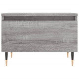 Tavolini Salotto 2pz Grigio Sonoma 50x46x35cm Legno truciolato