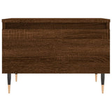 Tavolini Salotto 2pz Rovere Marrone 50x46x35 Legno truciolato