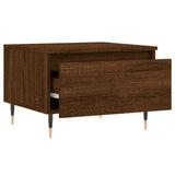Tavolini Salotto 2pz Rovere Marrone 50x46x35 Legno truciolato