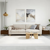 Tavolini Salotto 2pz Rovere Marrone 50x46x35 Legno truciolato