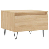 Tavolini Salotto 2pz Rovere Sonoma 50x46x35cm Legno truciolato