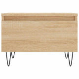 Tavolini Salotto 2pz Rovere Sonoma 50x46x35cm Legno truciolato