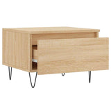 Tavolini Salotto 2pz Rovere Sonoma 50x46x35cm Legno truciolato