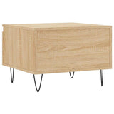 Tavolini Salotto 2pz Rovere Sonoma 50x46x35cm Legno truciolato