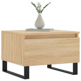 Tavolini Salotto 2pz Rovere Sonoma 50x46x35cm Legno truciolato