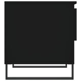 Tavolini da Salotto 2 pz Neri 50x46x50 cm in Legno truciolato