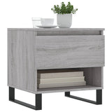 Tavolini Salotto 2pz Grigio Sonoma 50x46x50cm Legno truciolato