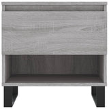Tavolini Salotto 2pz Grigio Sonoma 50x46x50cm Legno truciolato