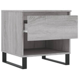 Tavolini Salotto 2pz Grigio Sonoma 50x46x50cm Legno truciolato
