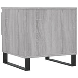 Tavolini Salotto 2pz Grigio Sonoma 50x46x50cm Legno truciolato