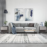 Tavolini Salotto 2pz Grigio Sonoma 50x46x50cm Legno truciolato