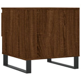 Tavolino da Salotto Rovere Marrone 50x46x50cm Legno truciolato