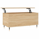 Tavolino Salotto Rovere Sonoma 90x44,5x45 cm Legno truciolato