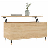 Tavolino Salotto Rovere Sonoma 90x44,5x45 cm Legno truciolato