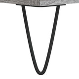 Tavolino Salotto Grigio Sonoma 90x44,5x45 cm Legno truciolato