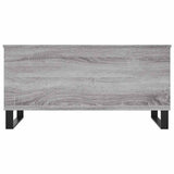 Tavolino Salotto Grigio Sonoma 90x44,5x45 cm Legno truciolato