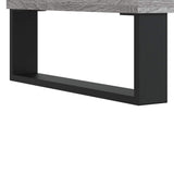 Tavolino Salotto Grigio Sonoma 90x44,5x45 cm Legno truciolato