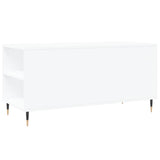 Tavolino da Salotto Bianco 102x44,5x50 cm in Legno truciolato