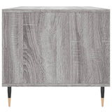 Tavolino da Salotto Grigio Sonoma 90x49x45 cm Legno truciolato