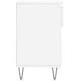 Scarpiera Bianca 102x36x60 cm in Legno truciolato