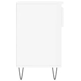 Scarpiera Bianco Lucido 102x36x60 cm in Legno truciolato