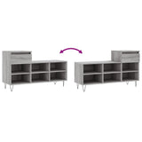 Scarpiera Grigio Sonoma 102x36x60 cm in Legno truciolato