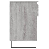 Scarpiera Grigio Sonoma 102x36x60 cm in Legno truciolato