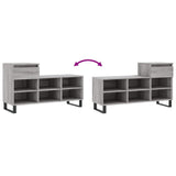 Scarpiera Grigio Sonoma 102x36x60 cm in Legno truciolato