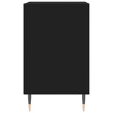 Scarpiera Nera 102x36x60 cm in Legno truciolato