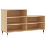 Scarpiera Rovere Sonoma 102x36x60 cm in Legno truciolato
