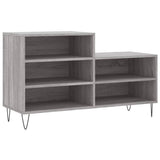 Scarpiera Grigio Sonoma 102x36x60 cm in Legno truciolato