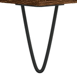 Scarpiera Rovere Marrone 102x36x60 cm in Legno truciolato