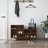 Scarpiera Rovere Marrone 102x36x60 cm in Legno truciolato