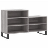 Scarpiera Grigio Sonoma 102x36x60 cm in Legno truciolato