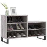 Scarpiera Grigio Sonoma 102x36x60 cm in Legno truciolato