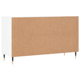 Scarpiera Bianco Lucido 102x36x60 cm in Legno truciolato