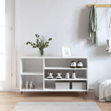 Scarpiera Bianco Lucido 102x36x60 cm in Legno truciolato