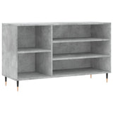 Scarpiera Grigio Cemento 102x36x60 cm in Legno truciolato