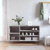 Scarpiera Grigio Cemento 102x36x60 cm in Legno truciolato