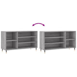 Scarpiera Grigio Sonoma 102x36x60 cm in Legno truciolato
