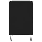 Scarpiera Nera 102x36x60 cm in Legno truciolato