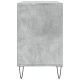 Scarpiera Grigio Cemento 102x36x60 cm in Legno truciolato