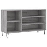 Scarpiera Grigio Sonoma 102x36x60 cm in Legno truciolato