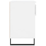 Scarpiera Bianco Lucido 70x36x60 cm in Legno truciolato