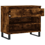 Scarpiera Rovere Fumo 70x36x60 cm in Legno truciolato