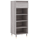 Scarpiera Grigio Sonoma 40x36x105 cm in Legno truciolato