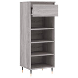 Scarpiera Grigio Sonoma 40x36x105 cm in Legno truciolato